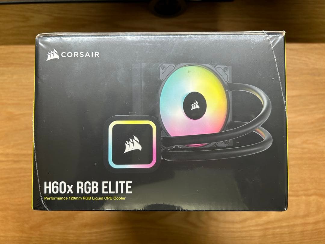 CORSAIR H60x RGB ELITE 120mm 水冷CPUクーラー新品