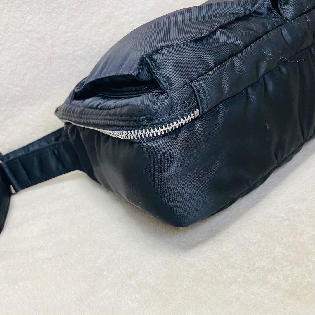 PORTER ポーター タンカー ショルダーバッグ 二層 黒 L