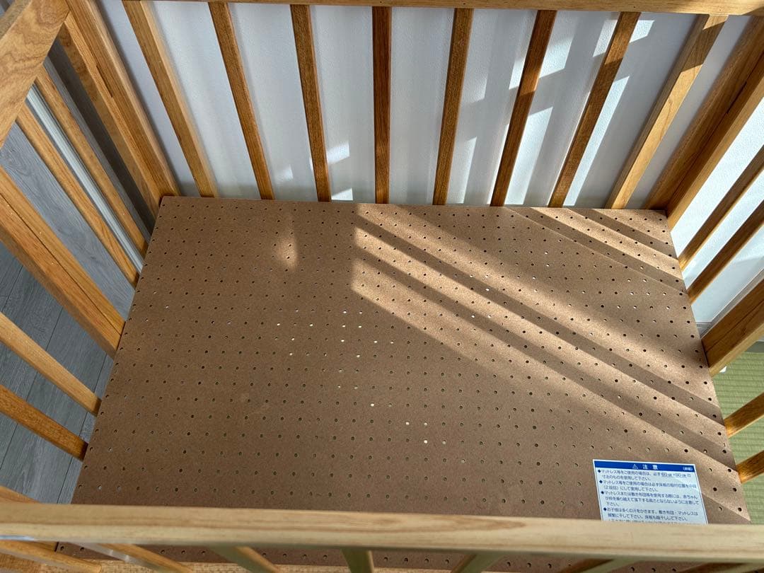 【美品】カトージベビーベッド➕マットレスセット　※直接引き取り限定