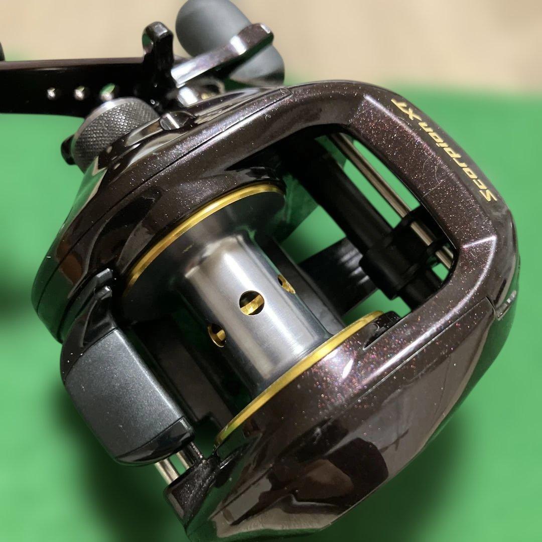 スコーピオンXT 1501-7 ベイトリール 左ハンドル　送料込