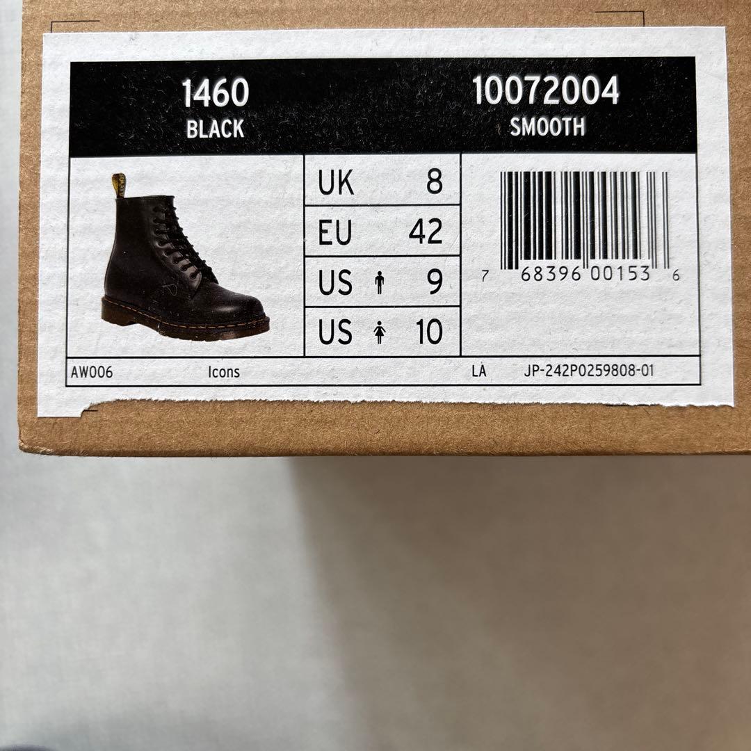 BOUTIQUE　Dr. Martens ブラックワークブーツ 1460