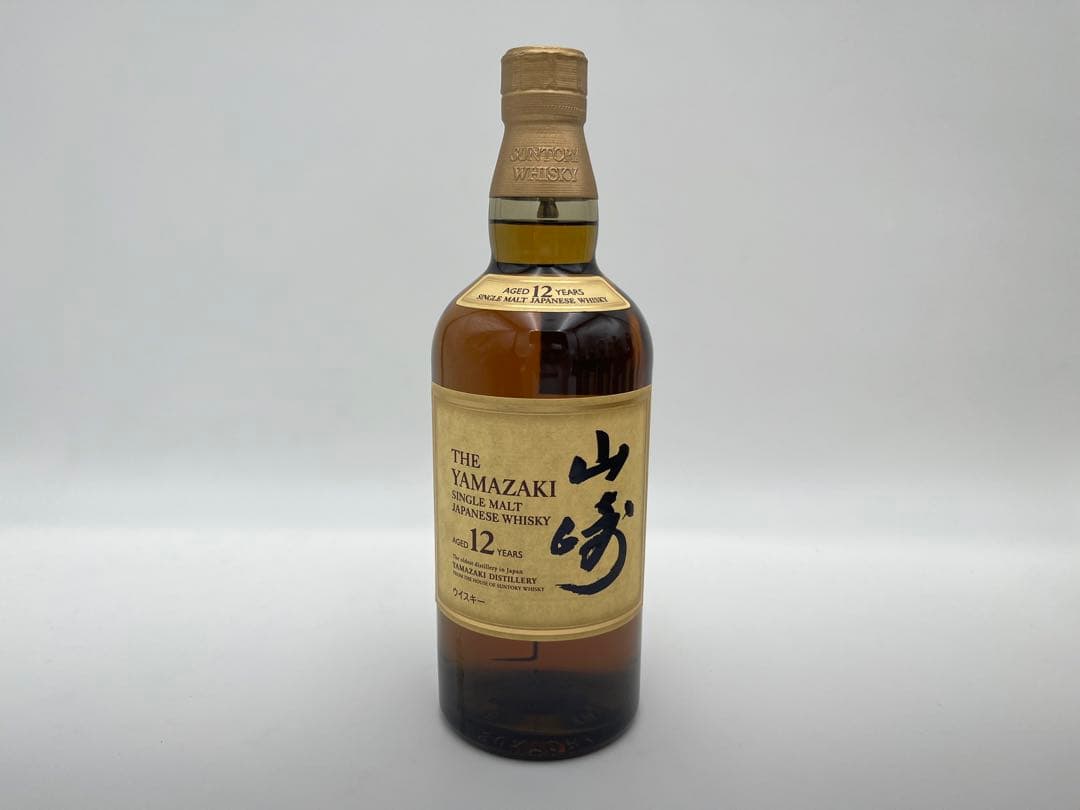 【未開栓】サントリー ウイスキー 山崎12年　12本