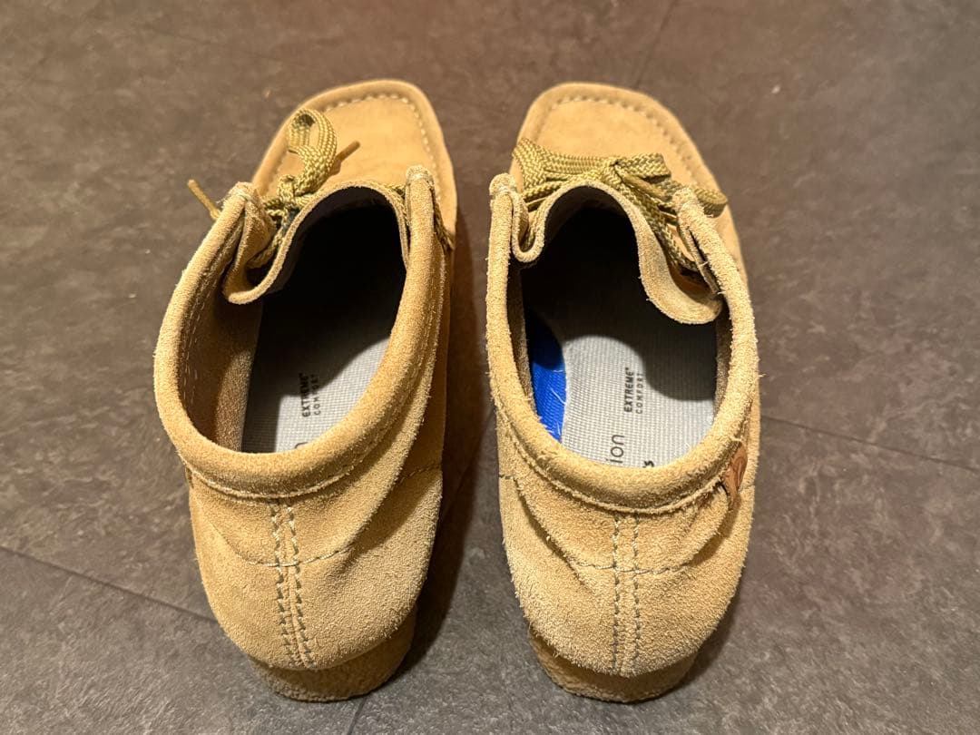 【クラークス】Clarks ワラビーブーツ　ダークサンドスウェード　UK7