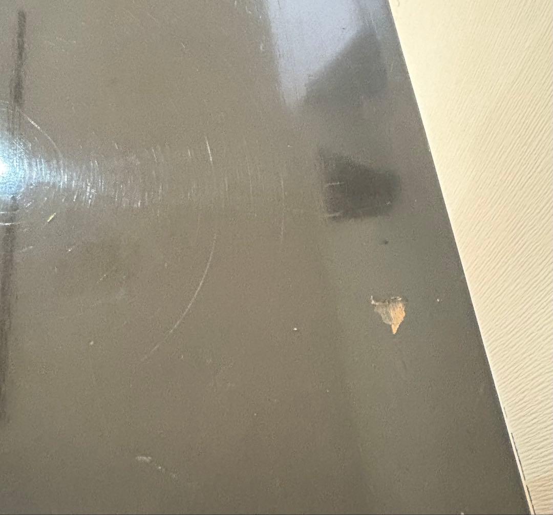 螺鈿細工の飾り棚　黒色　茶箪笥　花鳥の絵柄　段違い　和風　希少