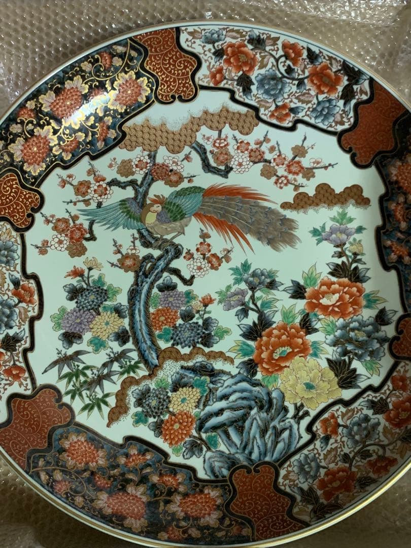 60cm⭐︎有田焼⭐︎古伊万里⭐︎弥左エ門作⭐︎飾皿