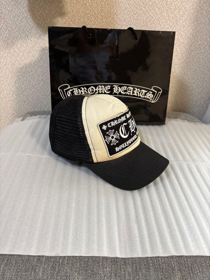 【確実正規品】クロムハーツキャップ　ジャパンタグ　ホワイト　中古品