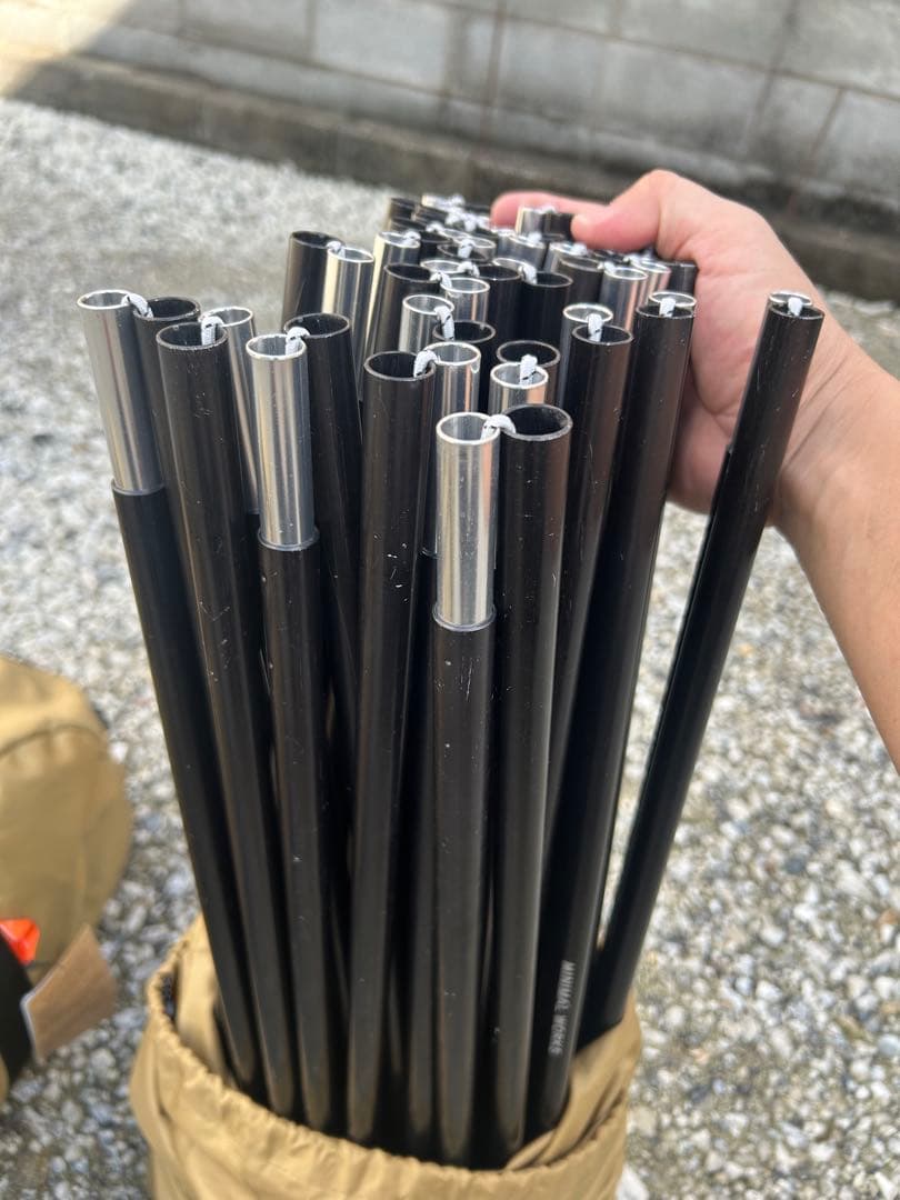 【美品】MINIMALWORKS　ミニマルワークス　AGORA　アゴラ　TAN