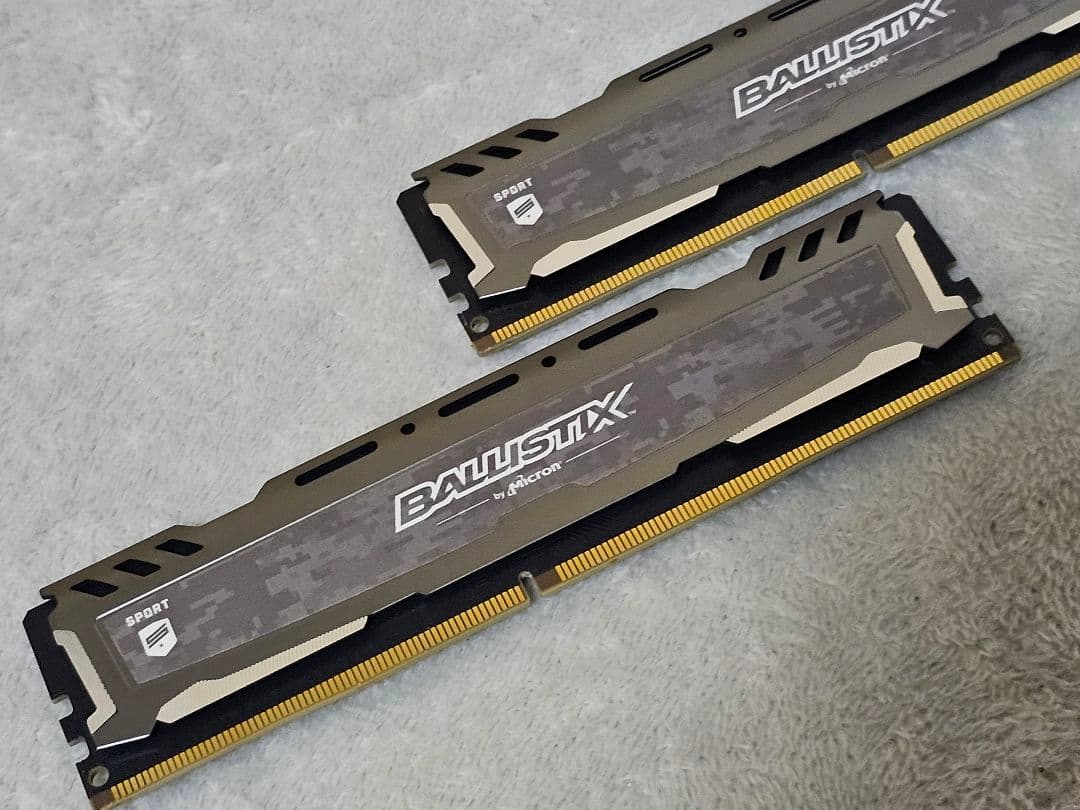 crucial DDR4 2666 8GB ×2 計 16GB