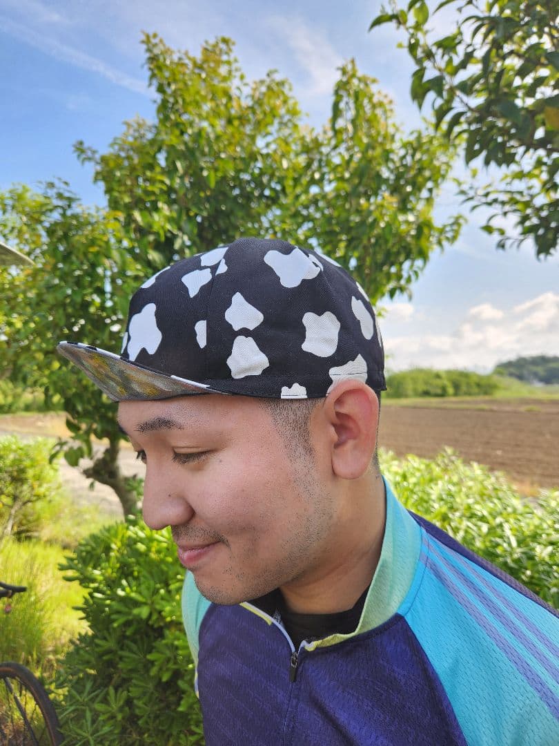 ★サイクルキャップ★【No.114】うさぎ☆和柄