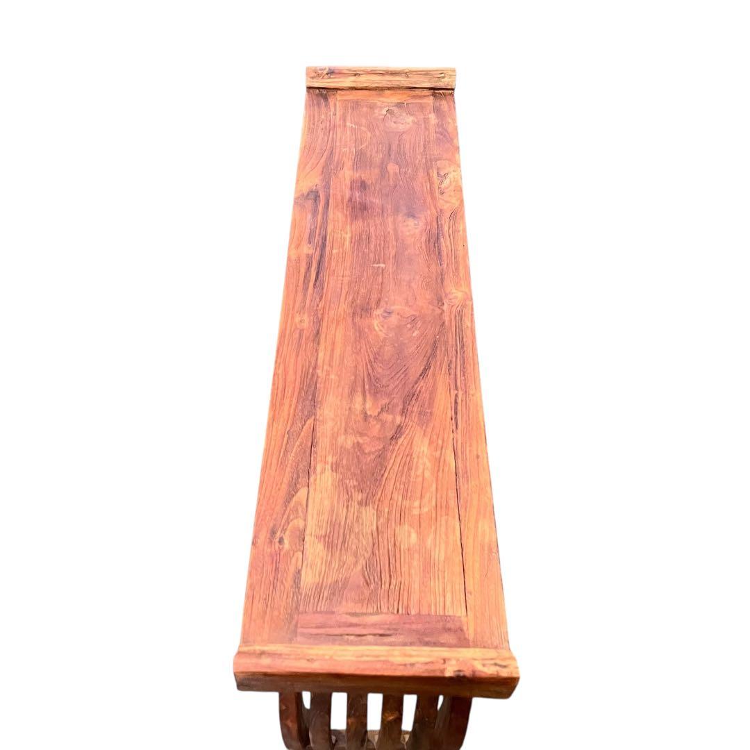 KAJA カジャ CHISTA チーク古材 コンソールテーブル（W100）