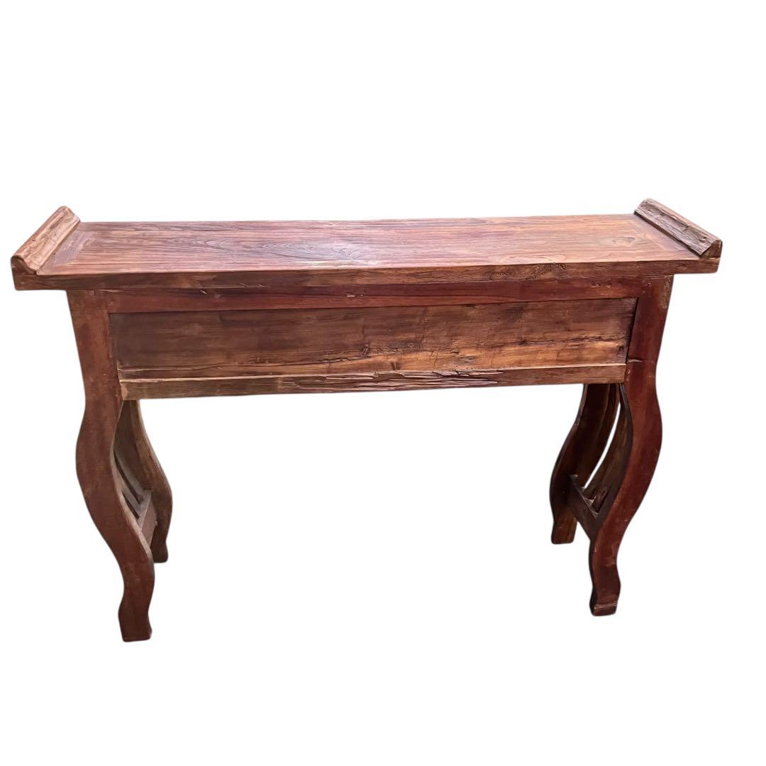 KAJA カジャ CHISTA チーク古材 コンソールテーブル（W100）