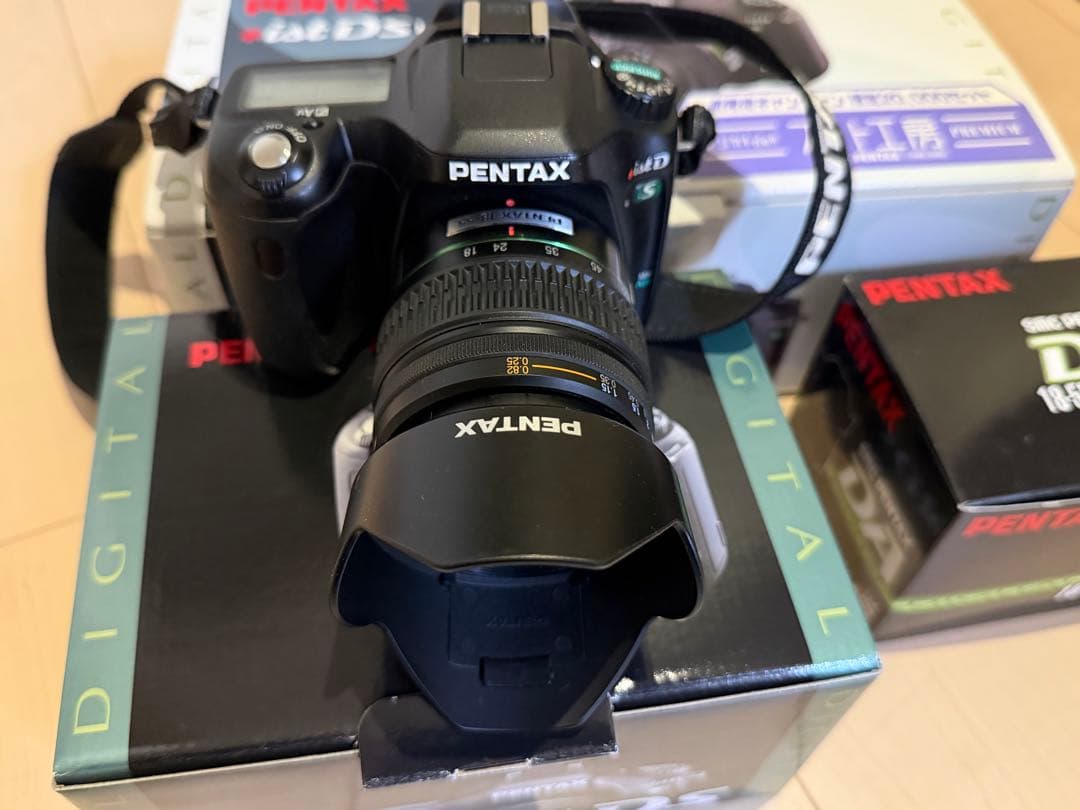 PENTAX *ist DS レンズキット SMC 18-55mm SDカード付