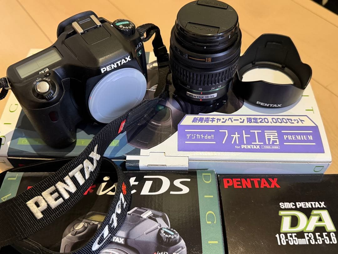 PENTAX *ist DS レンズキット SMC 18-55mm SDカード付