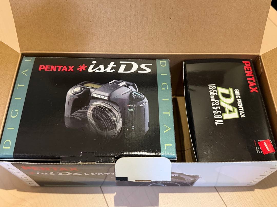 PENTAX *ist DS レンズキット SMC 18-55mm SDカード付