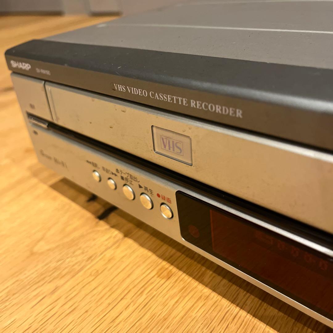 シャープ　VHS➕DVD Wデッキ　SHARP