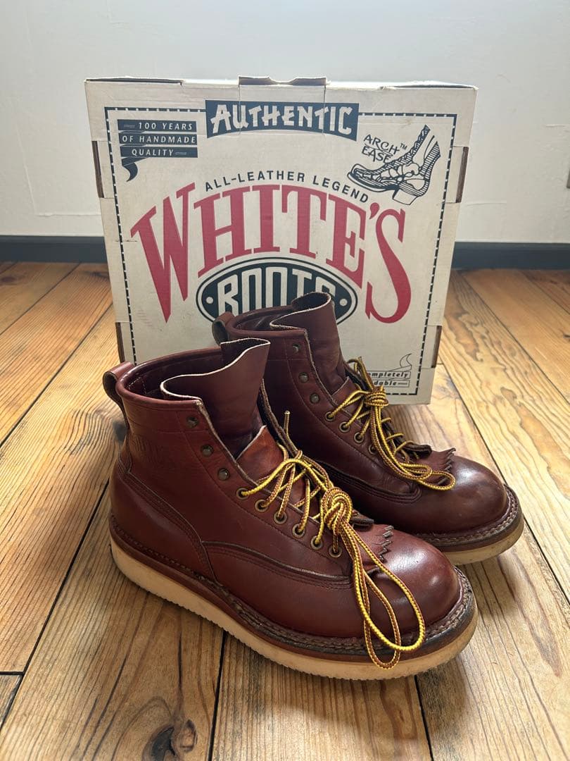 WHITE'S BOOTS ブラウンブーツ 箱付き