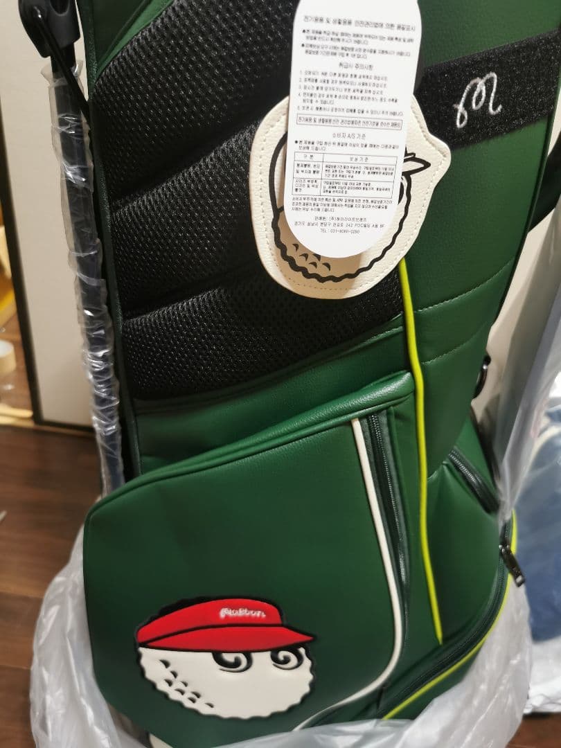 malbon golf マルボン キャディバッグ 新品 人気 グリーン