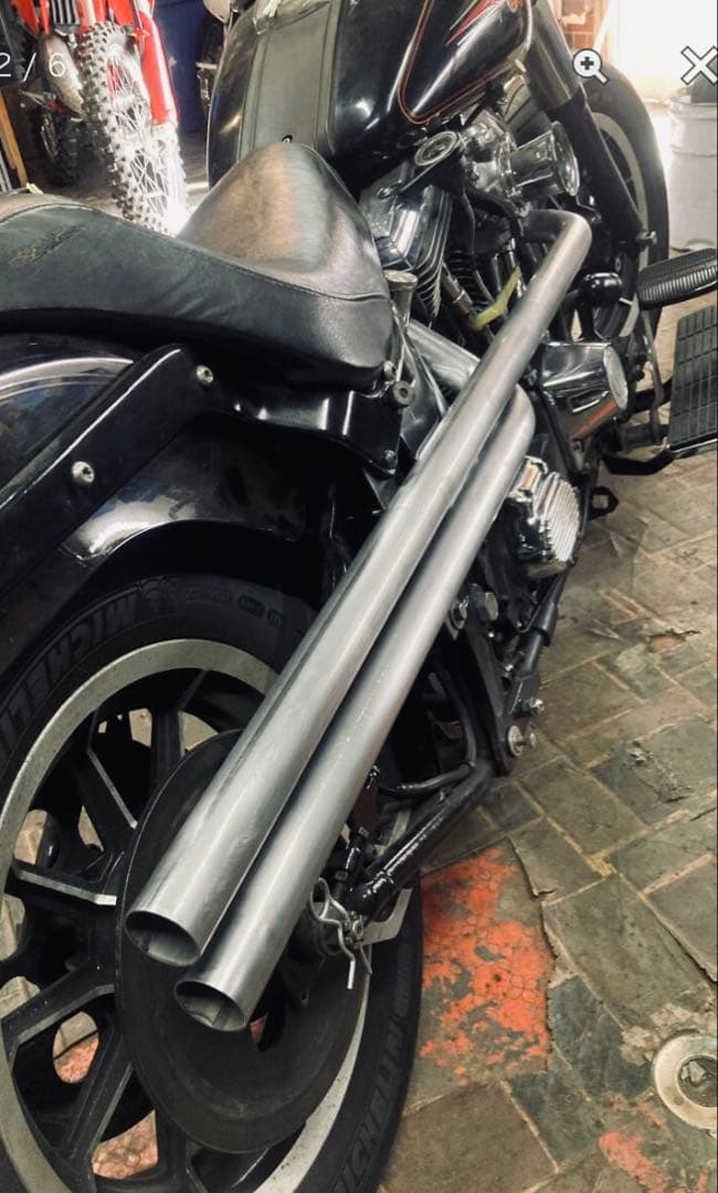 エボ　ソフテイル　ワンオフ　ショットガン　マフラー　ハーレー　tc88