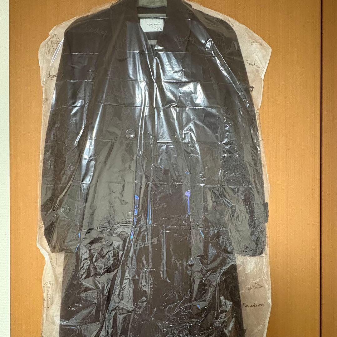 COHINA 2way カラーバック フレアウールコート-short