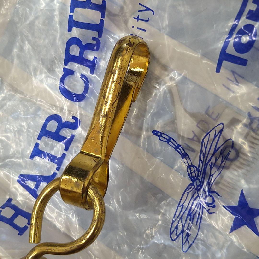 昭和レトロ　手動バリカン　レザーストラップ