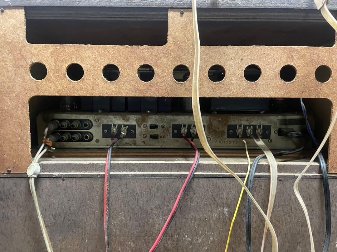 現状品 TRIO ST-740X WX-110 真空管アンプ ジャンク