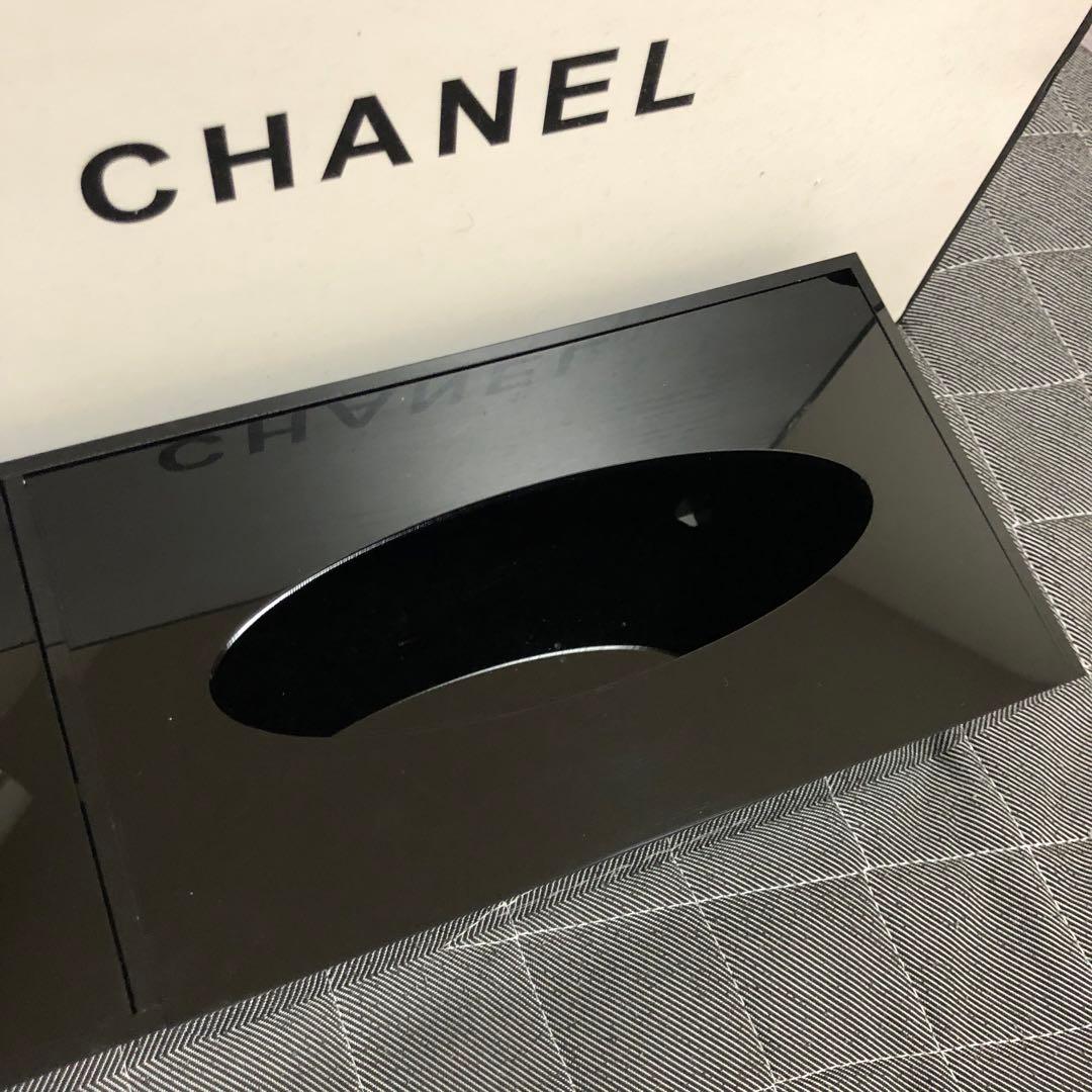 シャネル アクリル ティッシュケース 訳あり
