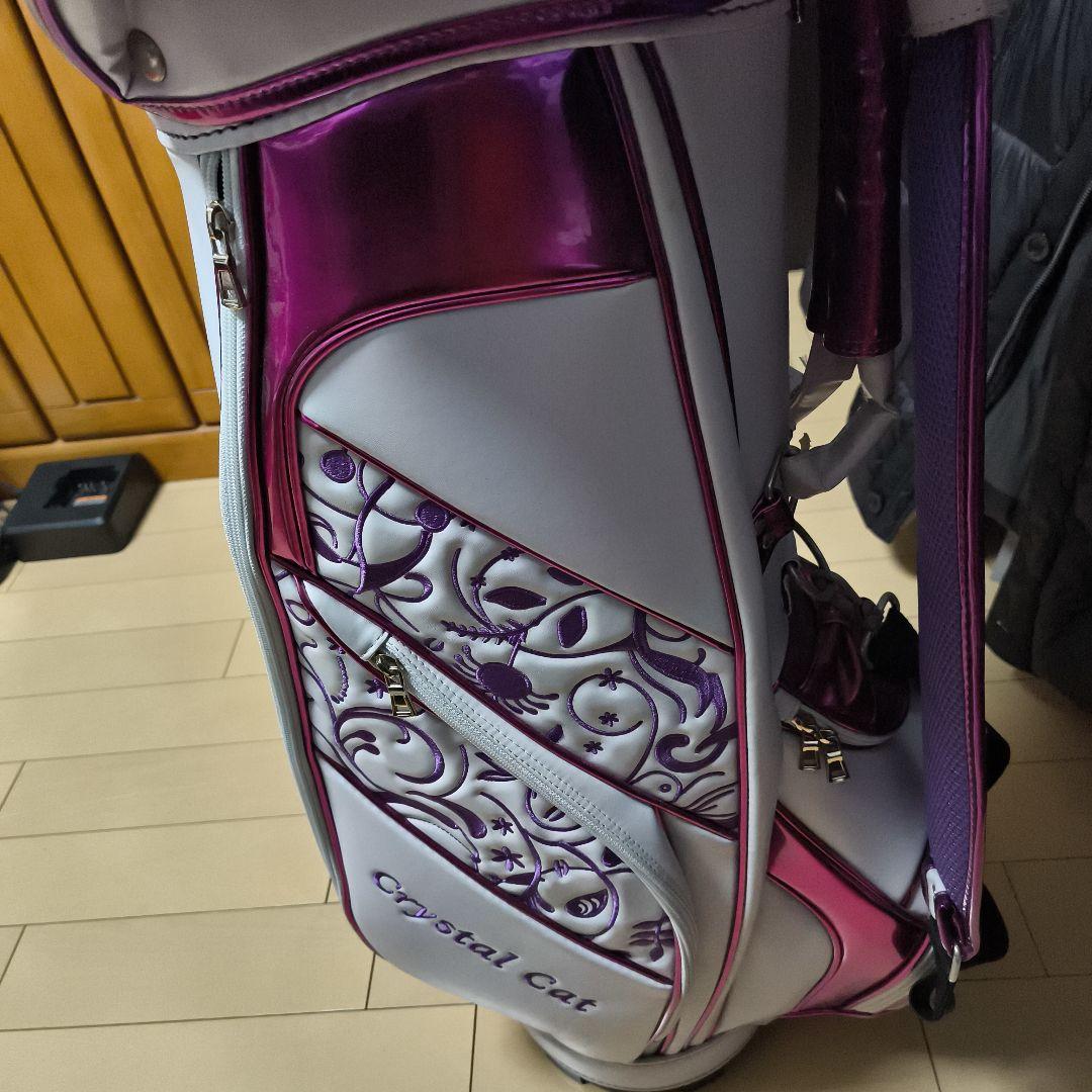 リンクス クリスタルキャット レディース ゴルフ6本セット キャリーバッグ付