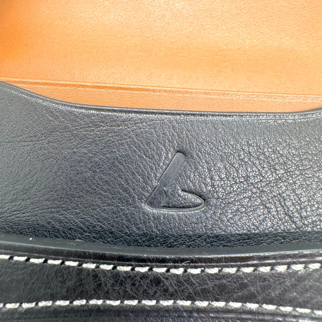 新品・未使用　土屋鞄　名刺入れ　ウルバーノ ベルトカードケース　ブラック