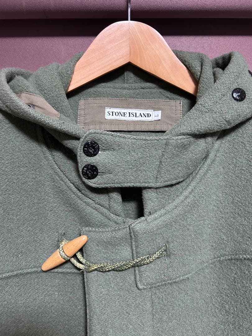 【希少カラー】89aw STONE  モンゴメリーコート カーキ