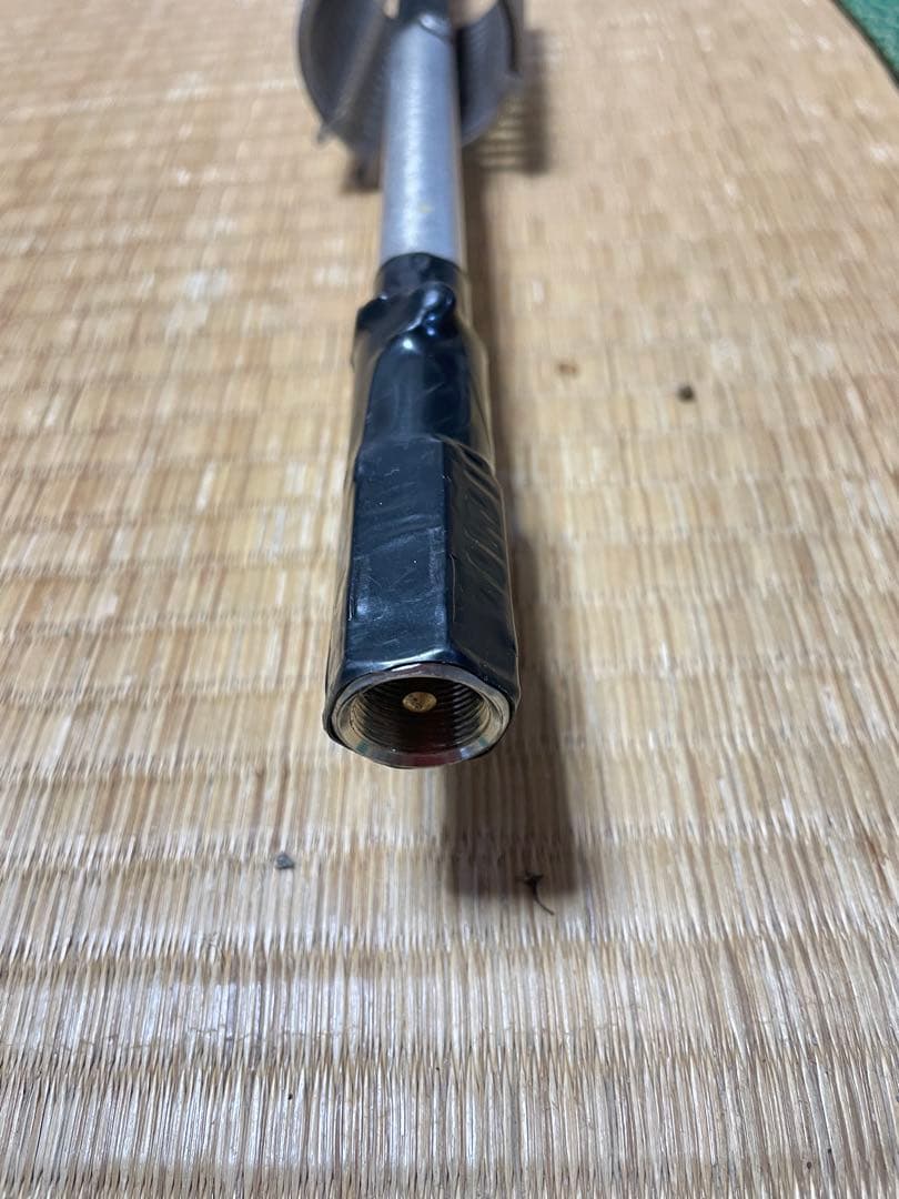ＣＢ無線、アマチュア無線　金属製スプリングアンテナ SMAコネクタ　中古品