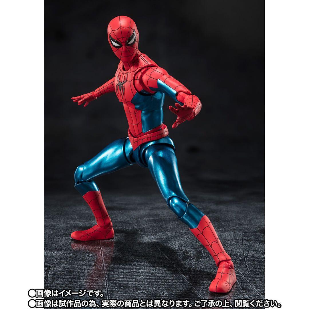 【未開封】S.H.Figuarts スパイダーマン ニューレッド＆ブルースーツ