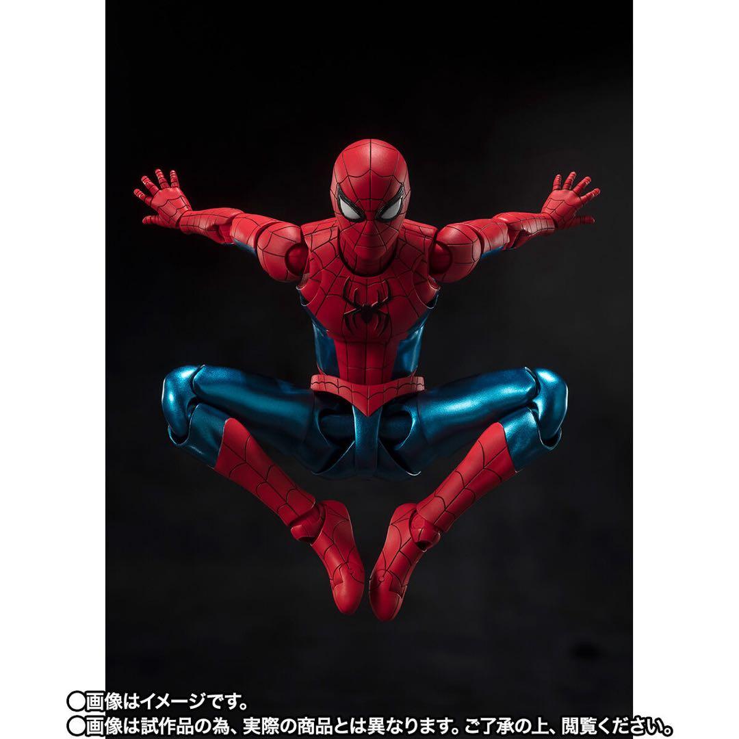 【未開封】S.H.Figuarts スパイダーマン ニューレッド＆ブルースーツ