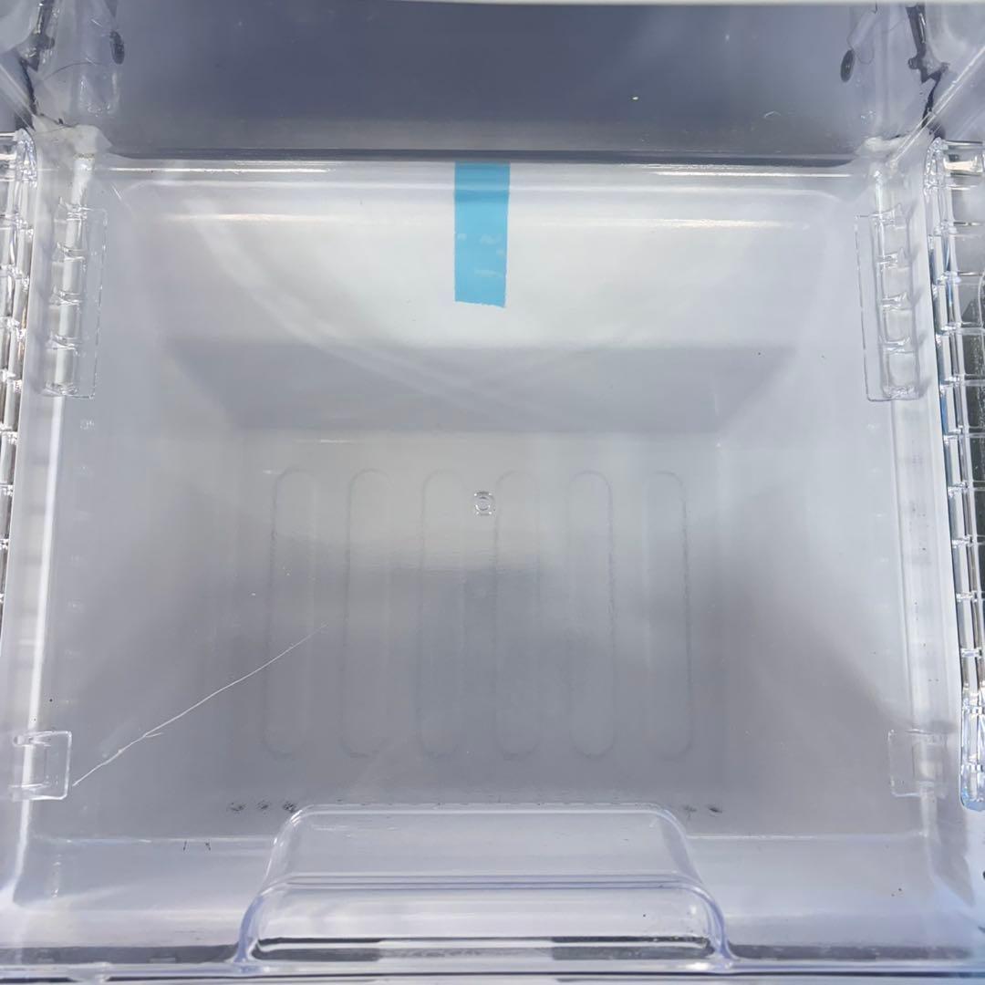 737 付け替えどっちもドア　冷蔵庫　小型　一人暮らし　洗濯機も有　半年保証付き