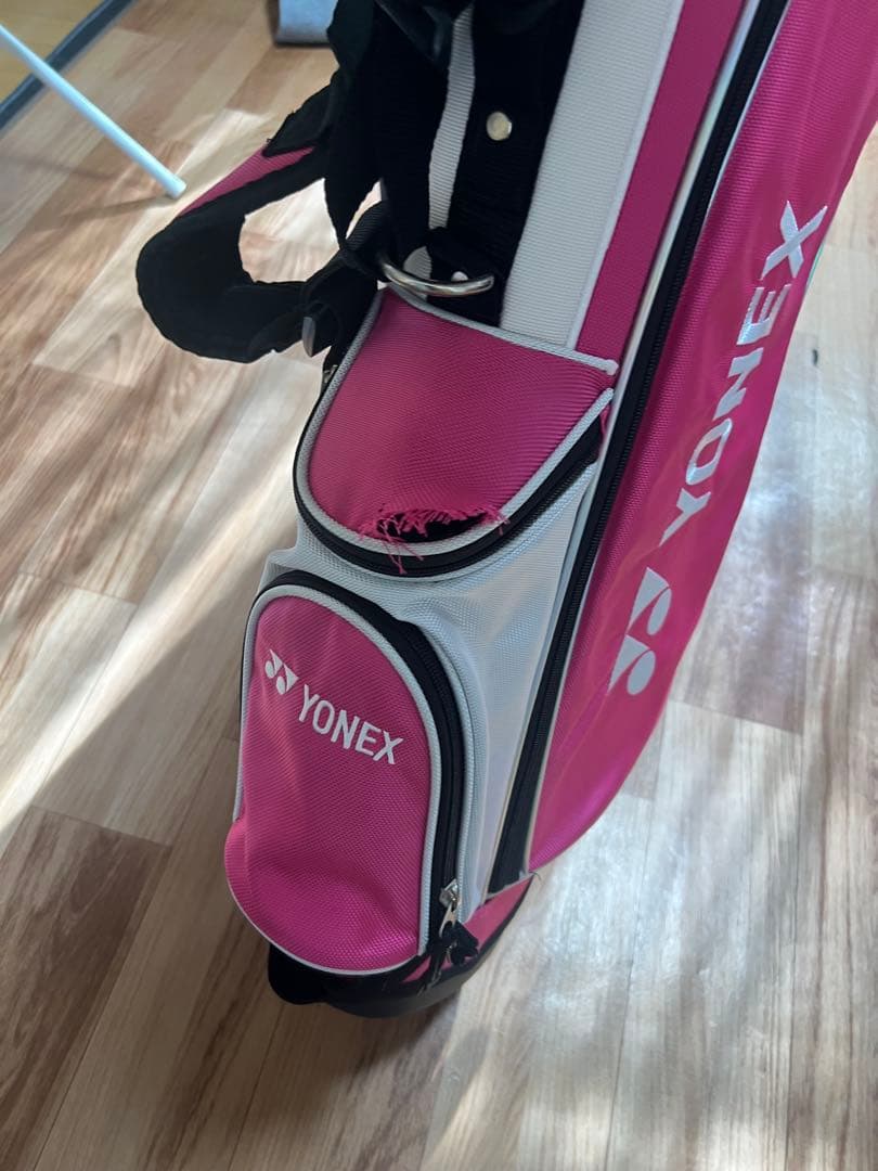 YONEX ピンク J120　ジュニアクラブセット
