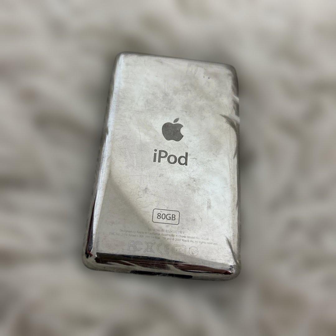動作確認済み　Apple iPod Classic 80GB A1238