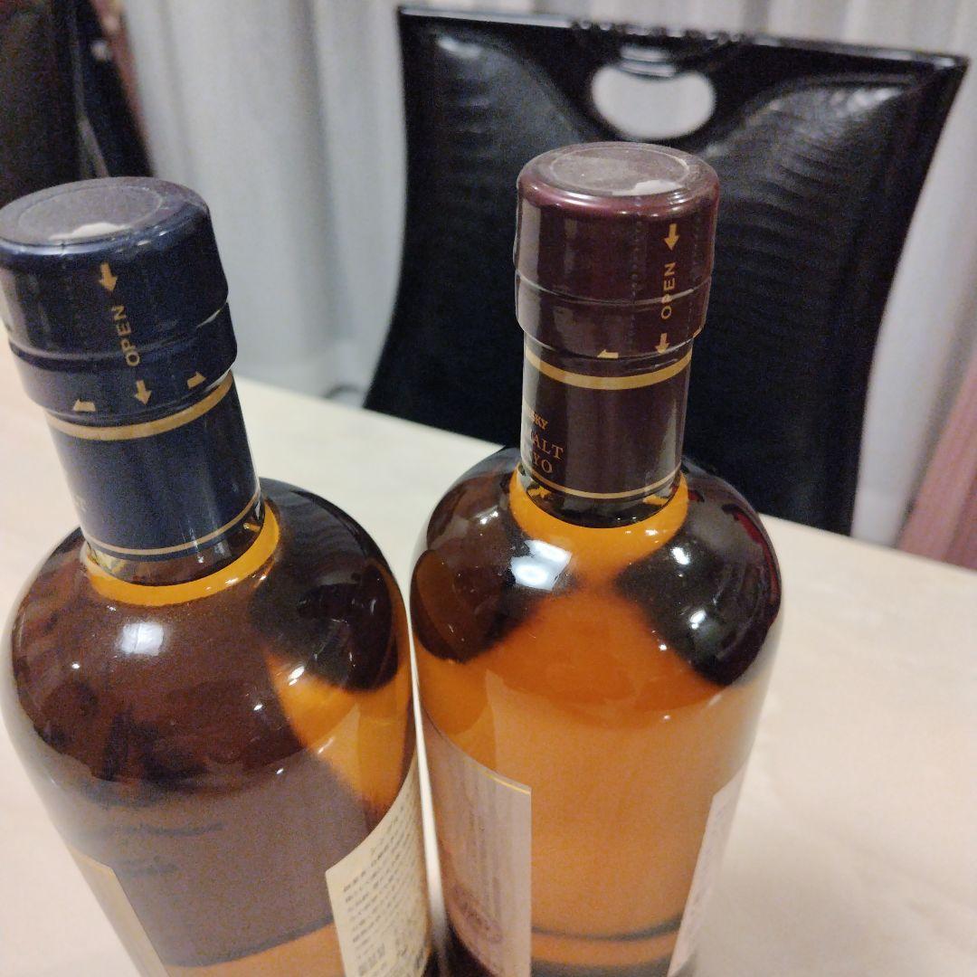 新品 ニッカウヰスキー シングルモルト 宮城峡•余市 700ml 2本セット