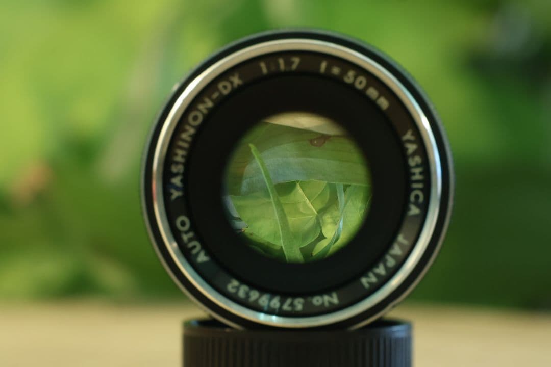 【フレアレンズ】Yashica Yashinon-DX 50mm f1.7
