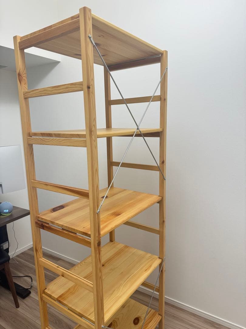 無印良品　パイン材ユニットシェルフ・５８ｃｍ幅・大