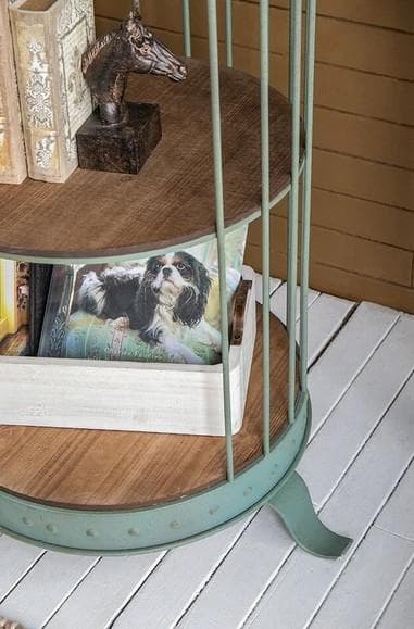 シェルフ 飾り棚 バードケージ アイアン シャビー ラック AN-47489