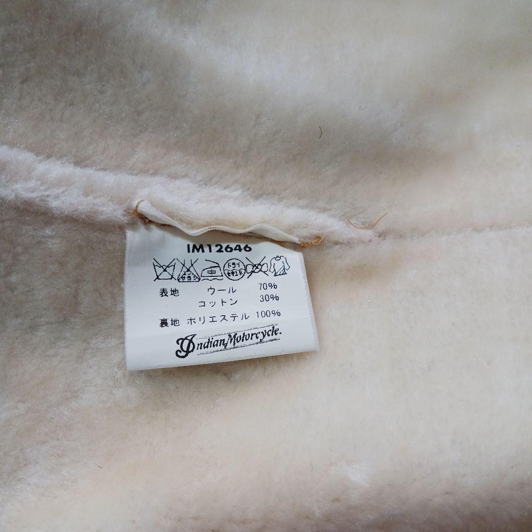 INDIAN MOTOCYCLE　ネイティブ柄　裏ボア　チマヨベスト　40 黄色