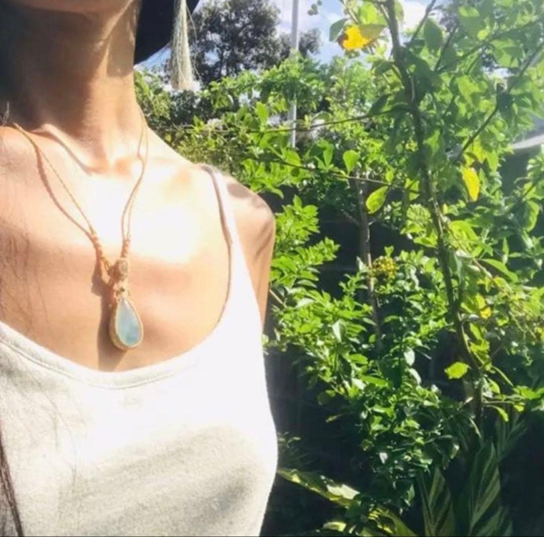 大人気定番✨ヘンプコットン　カップイン キャミソール【藍染】単色　パヤカ　等