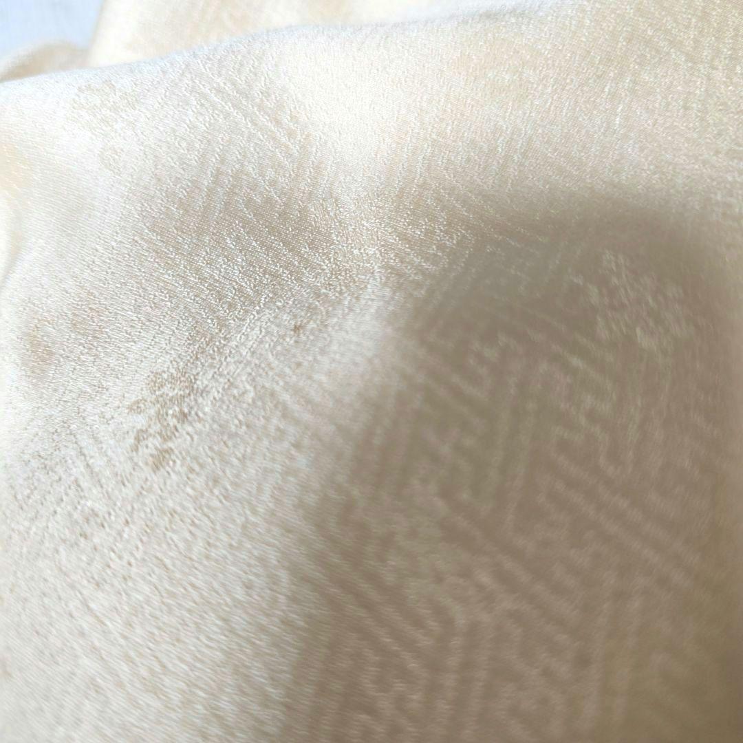 専用です【トールサイズ】クリーム色絞り訪問着と袋帯・帯揚げ帯締めの4点フルセット