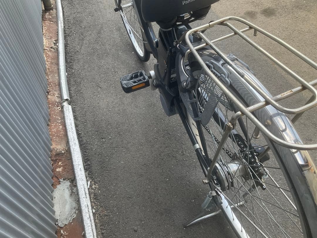 パナソニック新機種電動アシスト自転車viviTX26インチブラックボディー