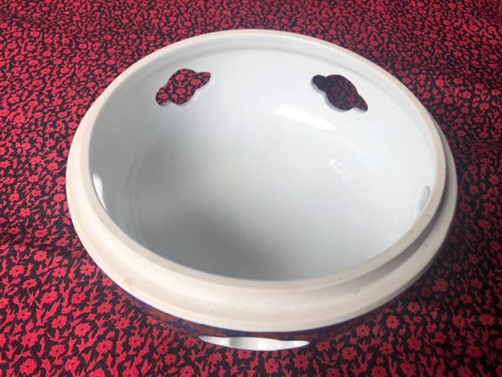 錦彩　焼き物　有田焼　灰皿