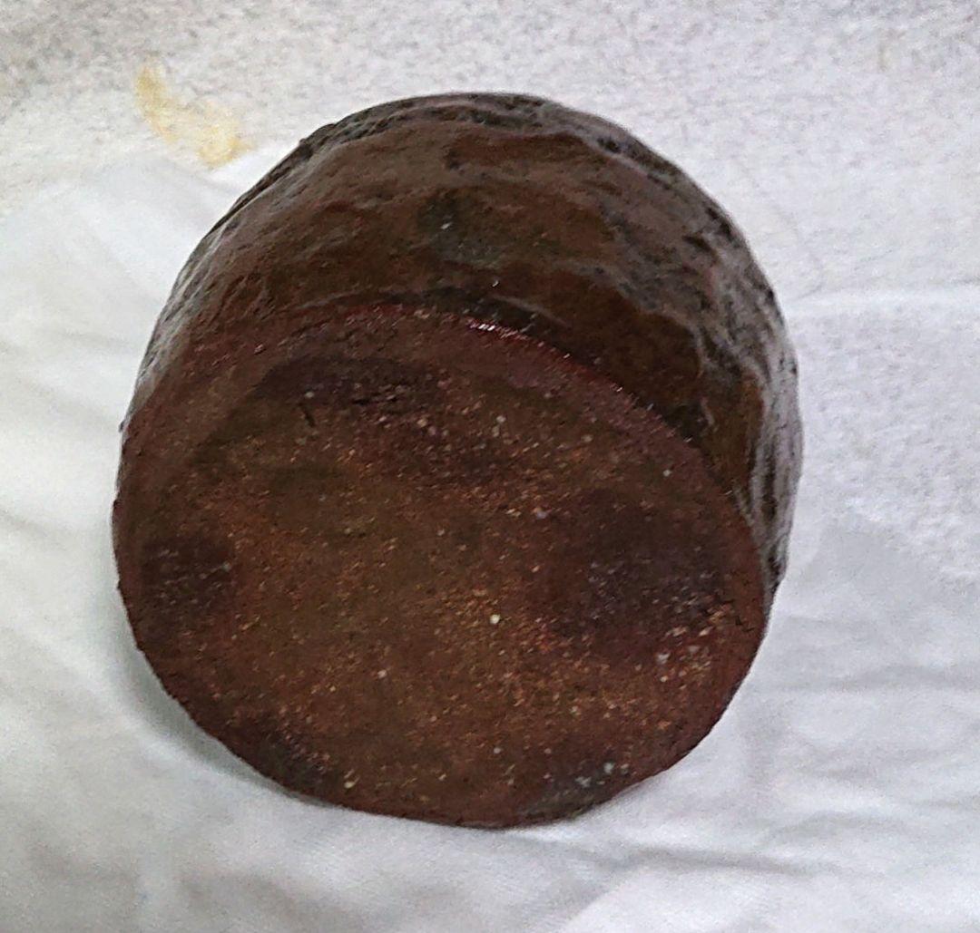 常滑四代長三作振り出し壷 A417