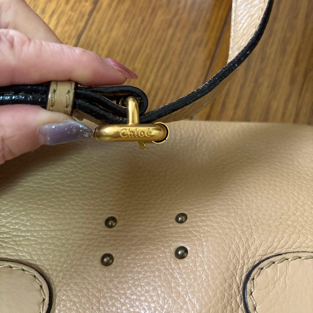 Chloé パディントン　ショルダーバッグ ベージュ