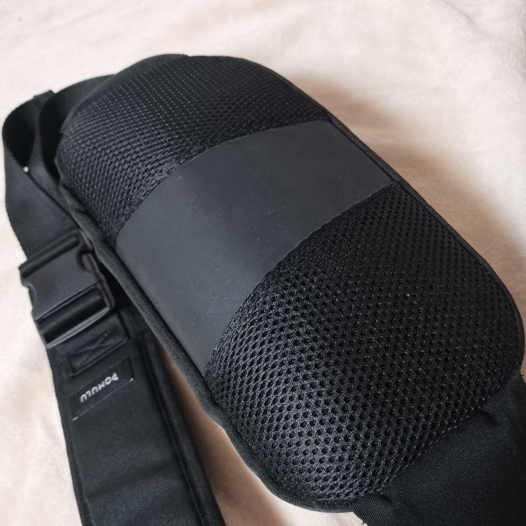 POMULU ポムル ヒップシート ウエストバッグ ボディバッグ 黒色