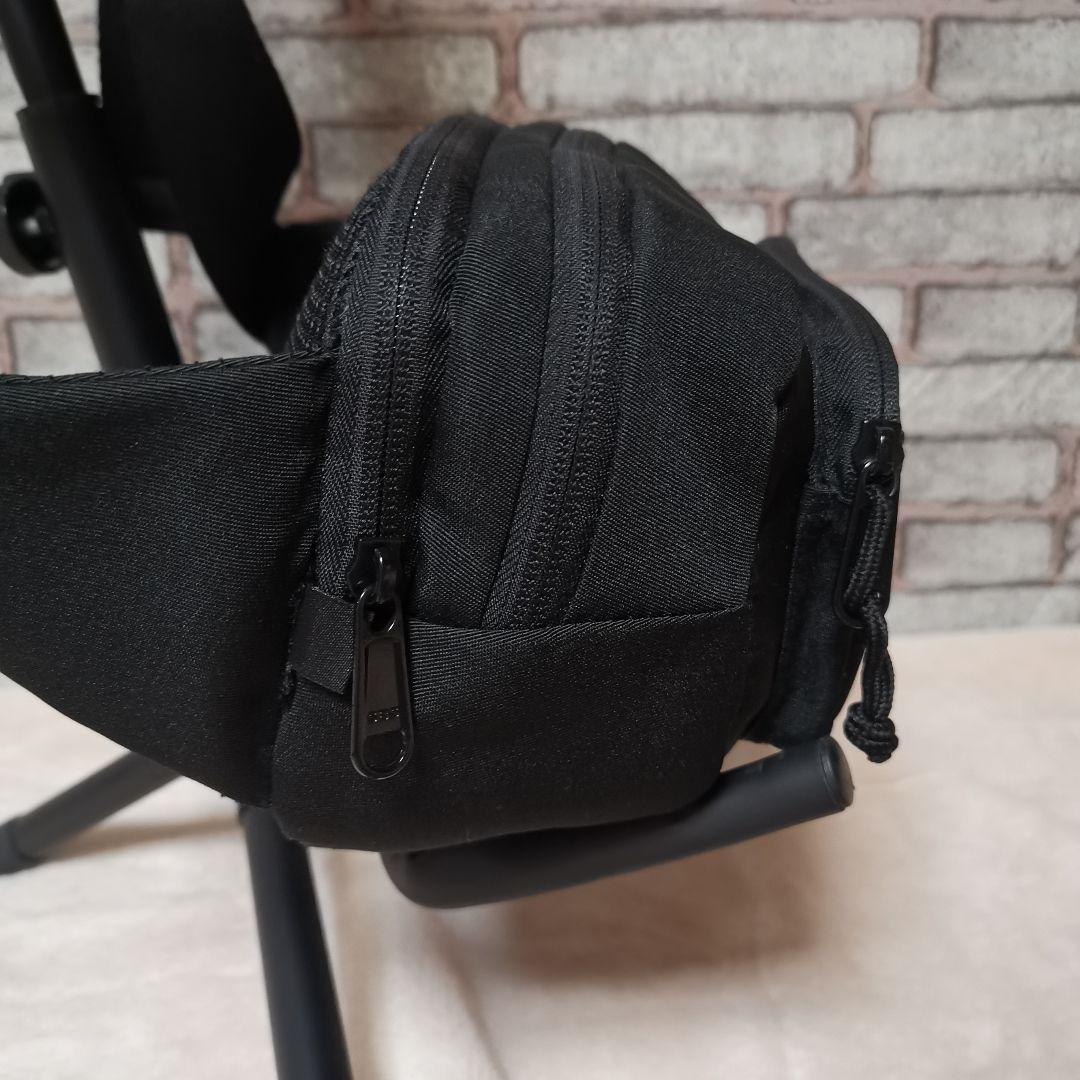 POMULU ポムル ヒップシート ウエストバッグ ボディバッグ 黒色