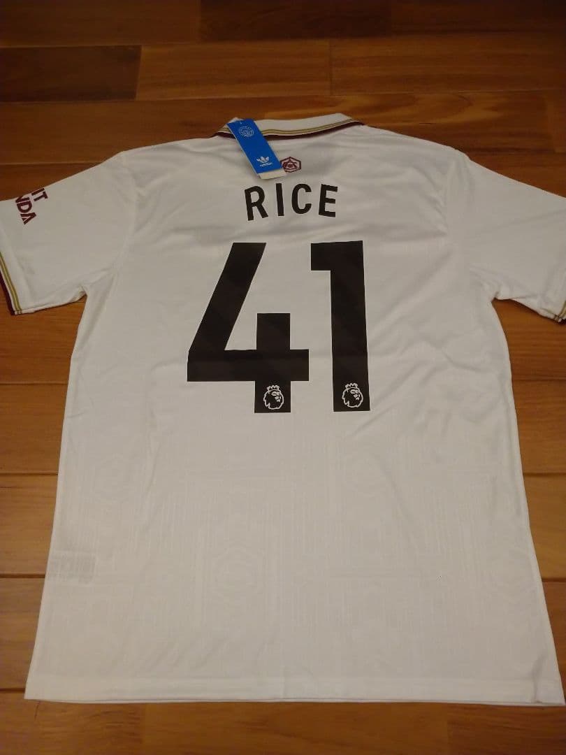 アーセナル ライス選手 ユニフォーム Lサイズ 新品未使用