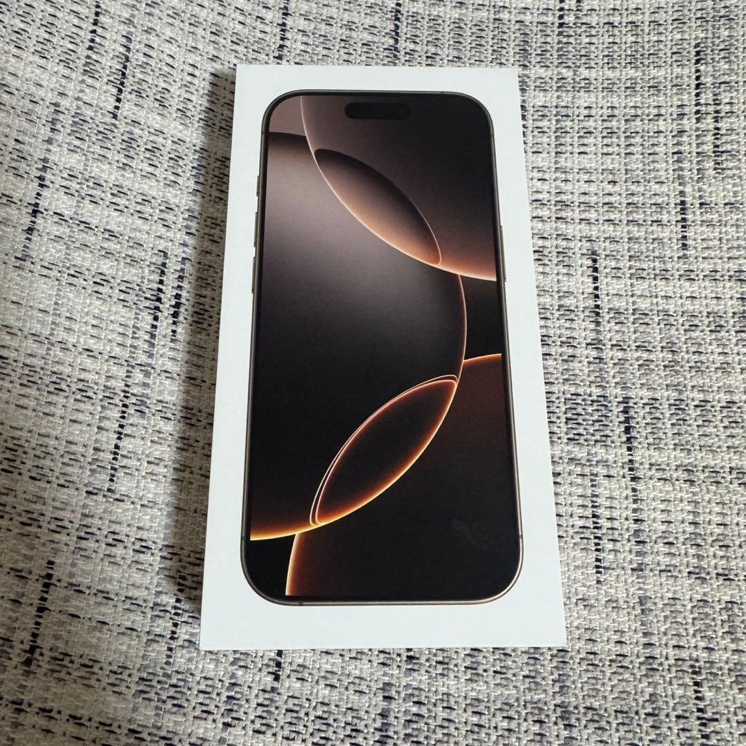 iPhone16pro 512G ジャンク 水没 箱付き SIMフリー